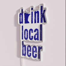 Charger l&#39;image dans la galerie, RGB Neon Sign for Your Favorite Local Craft Brewery Bar Decor
