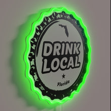 Charger l&#39;image dans la galerie, RGB neon sign celebrates local Florida craft beer culture enthusiasm.
