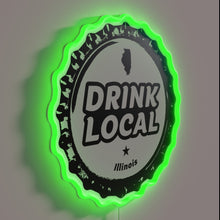 Charger l&#39;image dans la galerie, Support local craft beer culture with colorful bottle cap nostalgia