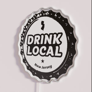 Neon Sign for Local NJ Craft Beer Enthusiasts and Collectors