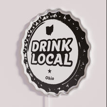 Charger l&#39;image dans la galerie, RGB Neon Sign for Home Bar Decor with Ohio Craft Beer