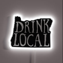 Charger l&#39;image dans la galerie, Local Oregon Breweries Highlighted in Bright RGB Neon Sign Design