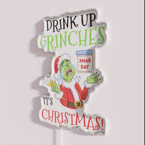 Vibrant RGB Neon Christmas Sign Brightening Homes Festive Holiday Cheer