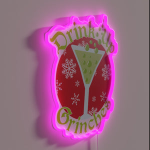 Add some holiday cheer with this festive RGB neon sign.