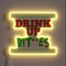 Charger l&#39;image dans la galerie, Neon Bar Decor: Vibrant RGB LED Sign with Drink Motif