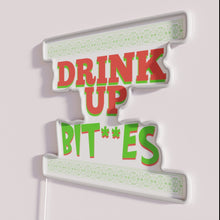 Charger l&#39;image dans la galerie, RGB Color Changing Neon Sign with Fun Drinking Typography Designs
