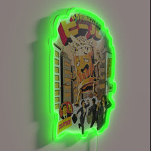 Charger l&#39;image dans la galerie, Add a touch of humor with drunk beer attack neon.