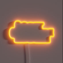 Charger l&#39;image dans la galerie, Neon sign with colorful V17 RGB glow and beer theme