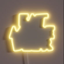 Charger l&#39;image dans la galerie, Glowing LED beer sign with vibrant colors and neon accents