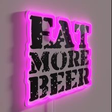 Charger l&#39;image dans la galerie, Brilliantly lit neon beer sign for the bold and thirsty.