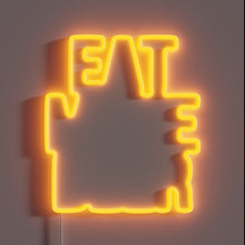Charger l&#39;image dans la galerie, Neon Drink Sign, Boldly Displaying Eat More Beer in Refined Font