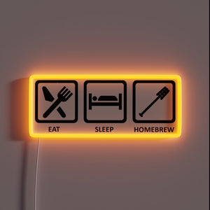 Brighten up your brewery with this colorful homebrew lighting.