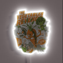 Charger l&#39;image dans la galerie, Vibrant Neon Sign Encouraging Healthy Eating Habits With Fun Graphics