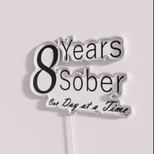 Charger l&#39;image dans la galerie, Neon Anniversaries Gift for Sobriety Recovery Celebrations in Bright Colors