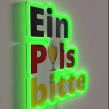 Charger l&#39;image dans la galerie, Brighten your bar with German flair in vibrant neon light