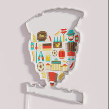 Charger l&#39;image dans la galerie, Bavarian-inspired Neon RGB Sign Perfect for Munich Oktoberfest Celebrations and Decor