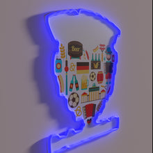 Charger l&#39;image dans la galerie, Authentic Munich-inspired Oktoberfest neon sign decorates any beer enthusiast&#39;s space.