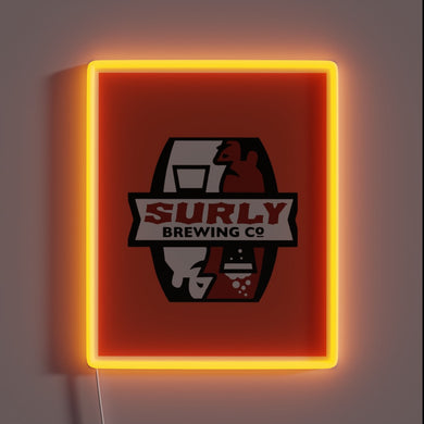 Add vibrant color and style with this LED neon light.