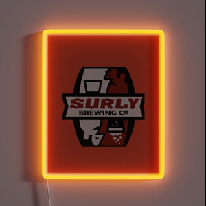 Add vibrant color and style with this LED neon light.