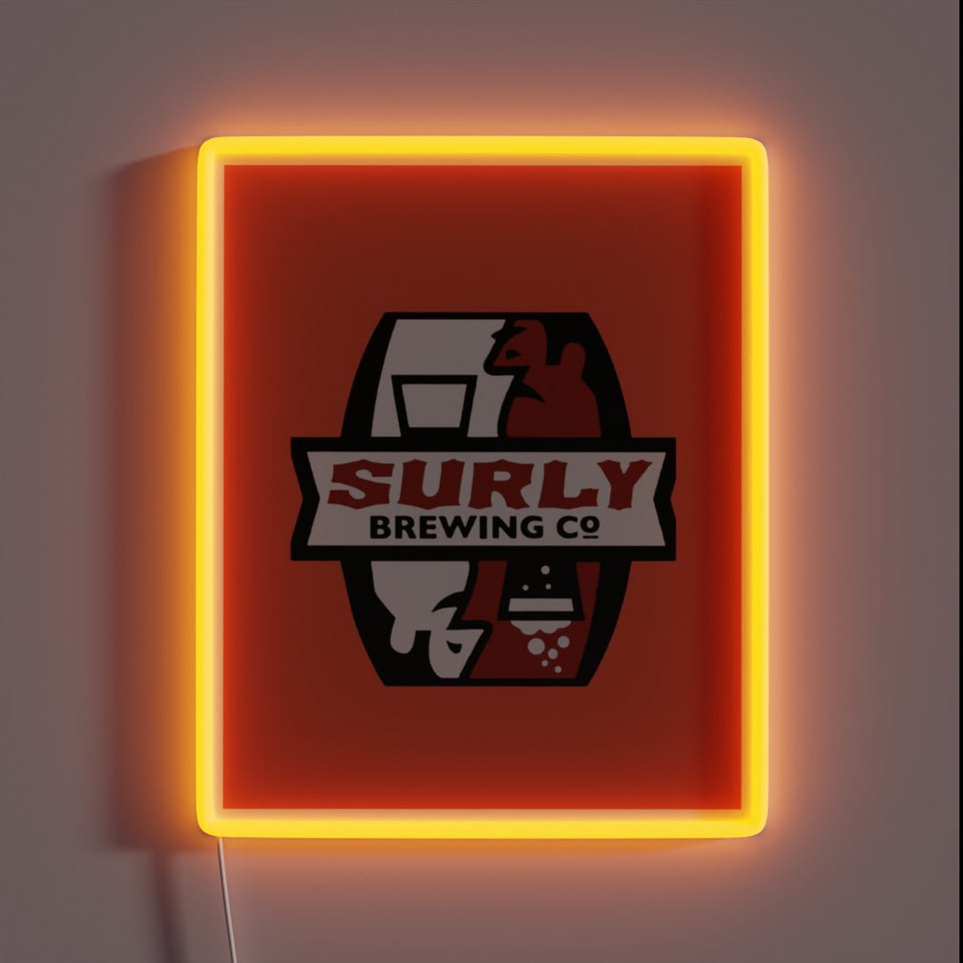 Add vibrant color and style with this LED neon light.