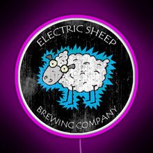 Charger l&#39;image dans la galerie, Electric Sheep Brewing Company RGB neon sign  pink