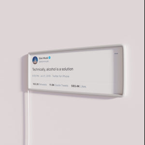 Neon RGB Sign Wall Decor Quote Inspired by Elon Musk
