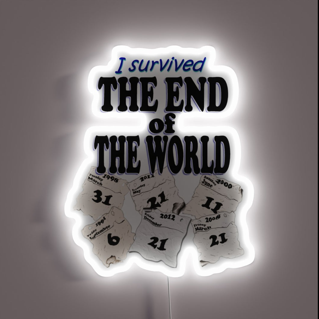 Brilliantly lit, apocalyptic warning for your existential crisis in style.