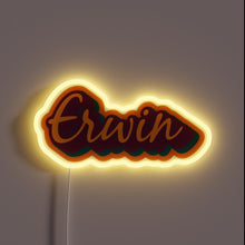Charger l&#39;image dans la galerie, Vibrant orange and red neon lights with RGB display technology.