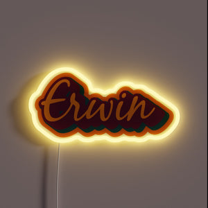 Vibrant orange and red neon lights with RGB display technology.