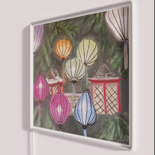 Charger l&#39;image dans la galerie, Elegant evening ambiance with vibrant RGB color changing neon lighting