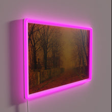 Charger l&#39;image dans la galerie, Radiant evening ambiance with vibrant RGB color changing neon lighting.