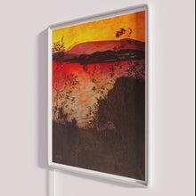 Charger l&#39;image dans la galerie, Vibrant evening ambiance decor with customizable RGB neon color lighting.