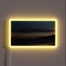Charger l&#39;image dans la galerie, Elegant soft-glowing LED neon sign for evening ambiance decoration.