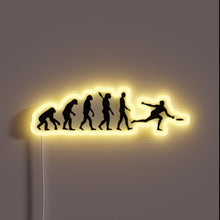 Charger l&#39;image dans la galerie, Colorful Evolution Frisbee Neon Sign with RGB LED Lighting Effect