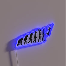 Charger l&#39;image dans la galerie, Evolution of Man from Cave Dwellers to Ultimate Frisbee Champions