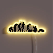 Charger l&#39;image dans la galerie, Illuminate your space with vibrant color-changing party evolution sign decor.