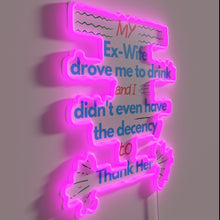 Charger l&#39;image dans la galerie, Ex-wife&#39;s bitter irony in love turned to happy drinking memories.