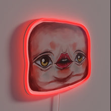 Charger l&#39;image dans la galerie, Semi-realistic, colorful emoji-inspired wall art featuring an eye and mouth