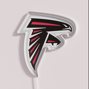 Vibrant, eye-catching customizable Falcoholic sports team themed RGB neon sign