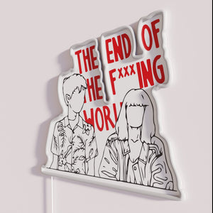RGB Neon Sign Inspired by End of the F World Fan Art