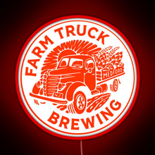 Charger l&#39;image dans la galerie, Farm Truck Brewing RGB neon sign red