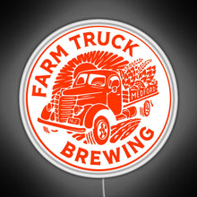 Charger l&#39;image dans la galerie, Farm Truck Brewing RGB neon sign white 