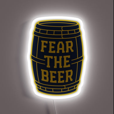 Add vintage vibe to your home with this beer barrel sign