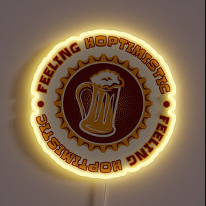 Bringing Sunshine with Vibrant Yellow Neon Sign for Positive Vibes