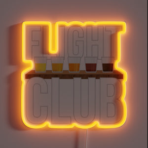Neon Bar Sign for Beer Enthusiasts with Color-Changing RGB Lights