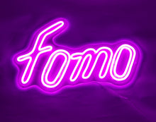 Charger l&#39;image dans la galerie, FOMO neon sign inspired by Bored Ape Yacht Club
