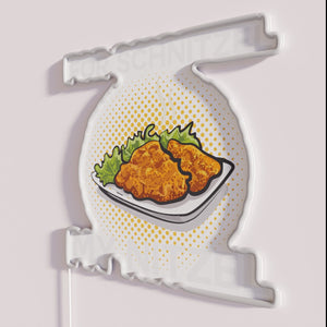 Vibrant Neon Sign for Oktoberfest Parties and Beer Lovers Gatherings.