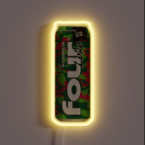 Four Loko Watermelon neon sign.
