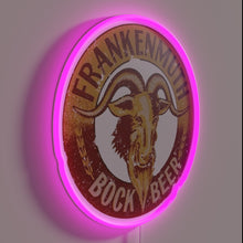 Charger l&#39;image dans la galerie, Frankenmuth Brewery Neon Sign: Authentic Michigan Craft Beer Decor Artwork