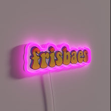 Charger l&#39;image dans la galerie, Neon Word Art: Add Frisbees Fun to Your Home Decor Space